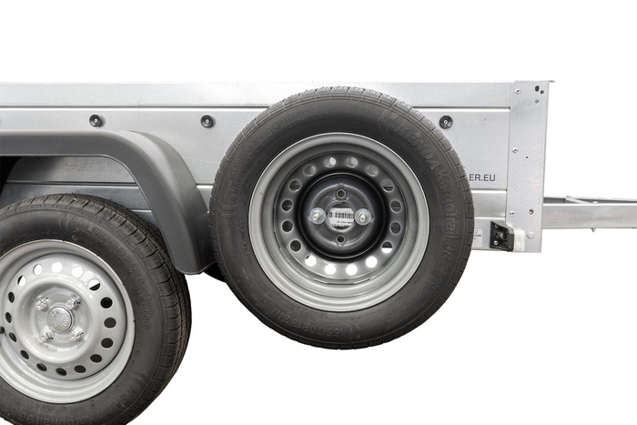 Reservehjulstøtte for Unitrailer Garden Trailer KIPP