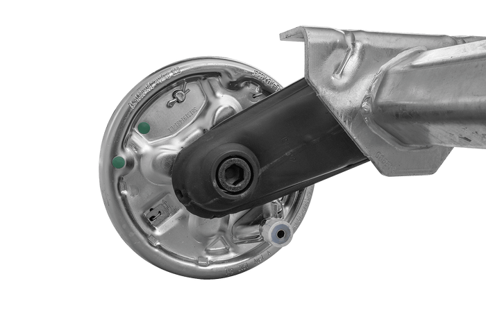 AL-KO COMPACT bremseaksel for tilhenger / bergingsbil 1000kg 1180mm 1560mm 4x100