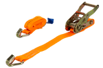 UNITRAILER 2m/25mm/1t oransje transportbånd med strammer
