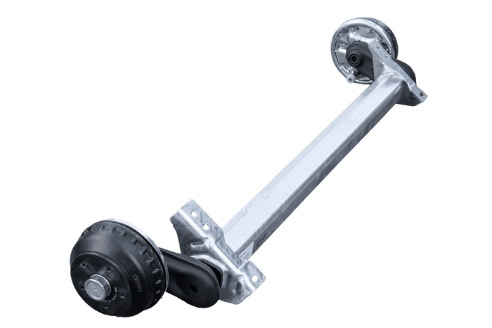 AL-KO COMPACT bremset aksel for tilhenger/bærer 1350 kg 1100 mm 1550 mm 5x112