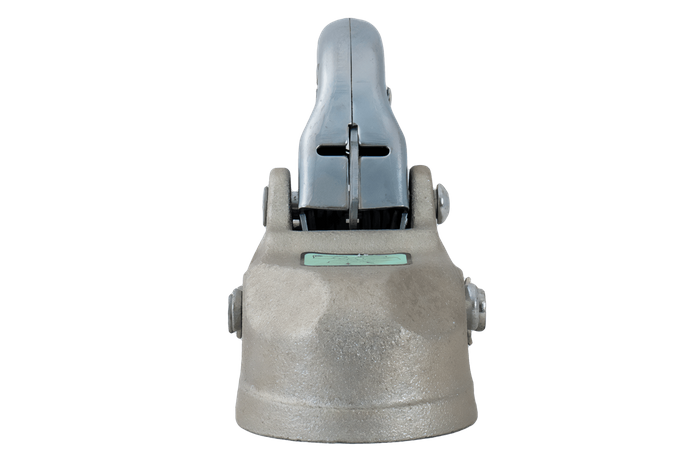 KNOTT K27-A kulefeste for en 2700 kg tilhenger med 50 mm rørdrag, støpejern