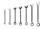 YATO YT-0208 skrallekombinasjonsnøkler 10-19mm 7 stk.