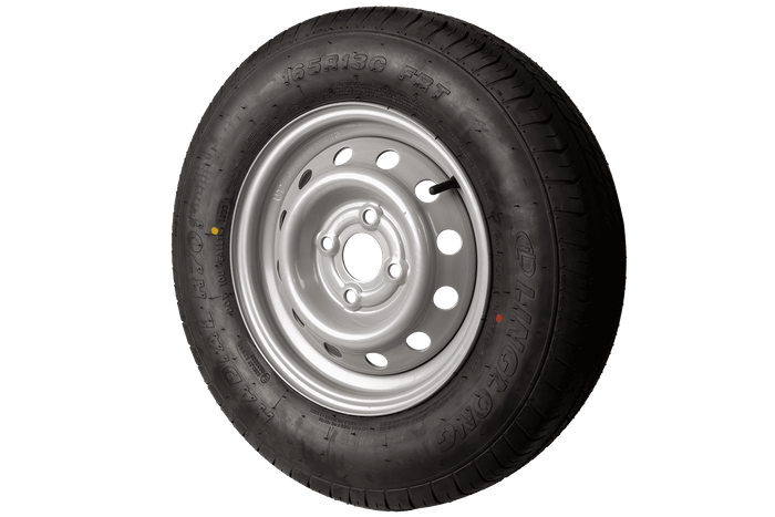 Tilhengerhjul DEKK LINGLONG 165/80 R13C 96/94N FELG UNITRAILER 4Jx13"H2 4x100 ET:30