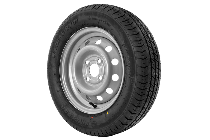 Komplett hjul DEKK LINGLONG 165/70 R13 79N FELG UNITRAILER 4Jx13"H2 4x100 ET:30