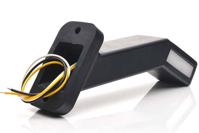 WAŚ 1448 P LED høyre markeringslampe på en gummiarm