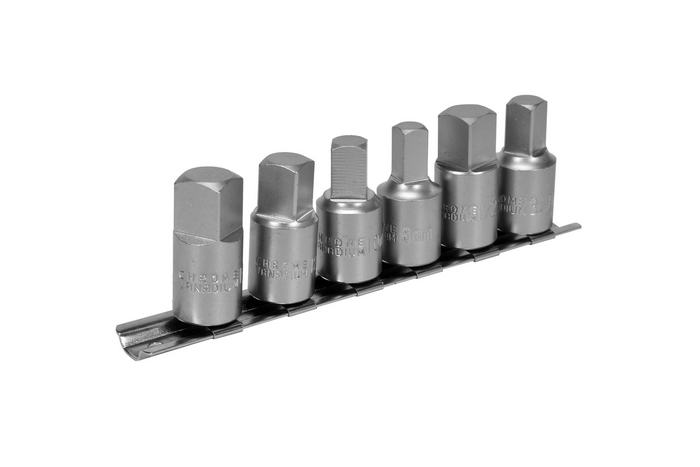 Sett med pipenøkler for oljeplugger YATO YT-05997 3/8'' 6 deler