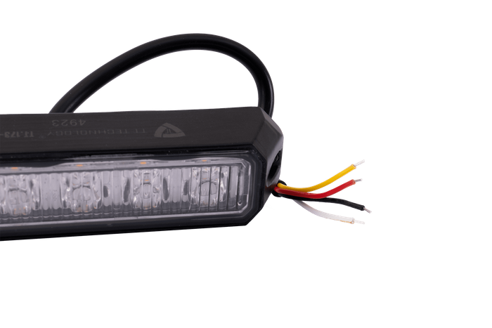 TT Technology TT.173-6 LED strobe varsellampe, oransje