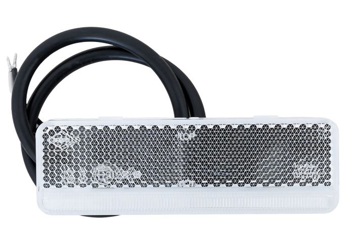 HORPOL LD 2434 LED-markeringslampe, universal, hvit, SLIM