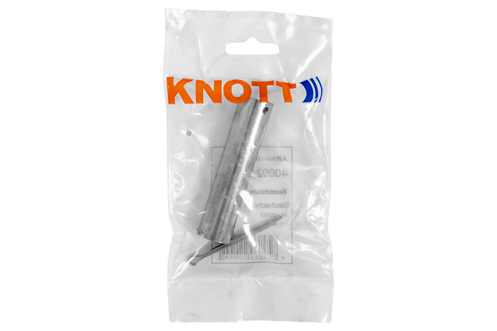 KNOTT 406024.001 støttehjulaksel, foring 84x20mm