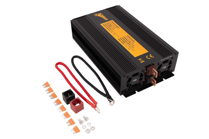 Spenningsomformer 12V/230V (2000/4000W) KAMAR E1930