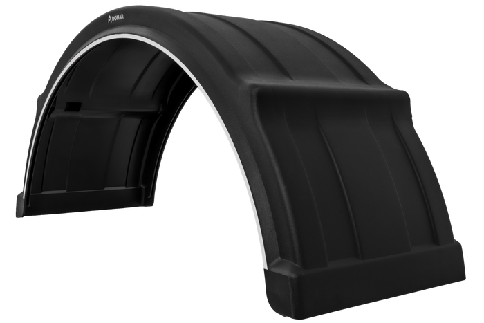 Skvettskjerm for tilhenger 19,5-24,5" DOMAR DK4175 hjulbue 1300/460 mm for rask montering