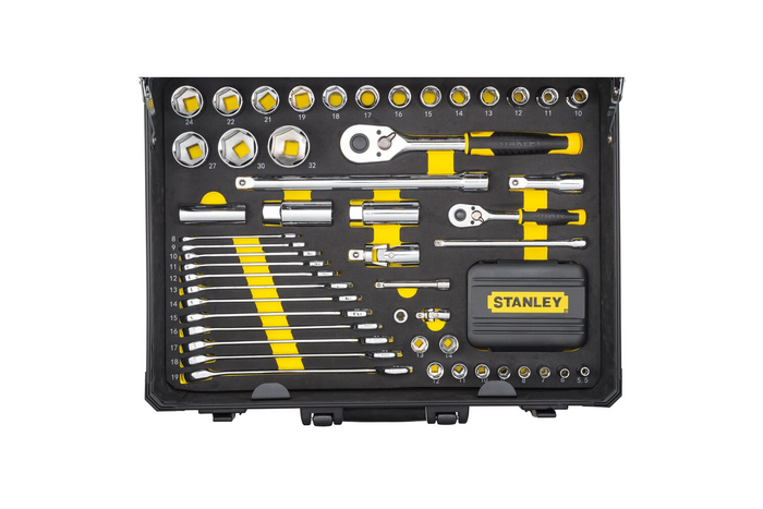 STANLEY STMT98109-1 servicesett, verktøykoffert, 142 deler.