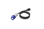 Adapter med jordet støpsel og CEE-uttak 16A ProPlus 373527DE kabel 150cm