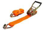 UNITRAILER 3m/50mm/5t oransje transportbånd med strammer
