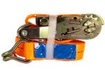 UNITRAILER 6m/25mm/1t oransje transportbånd med strammer