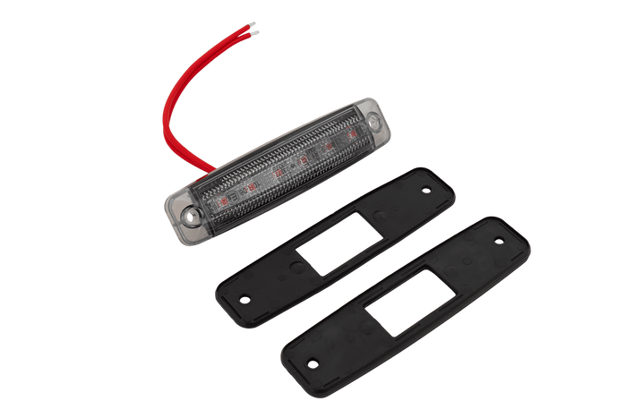 FRISTOM FT-079 LED MØRKErød universalmarkeringslampe