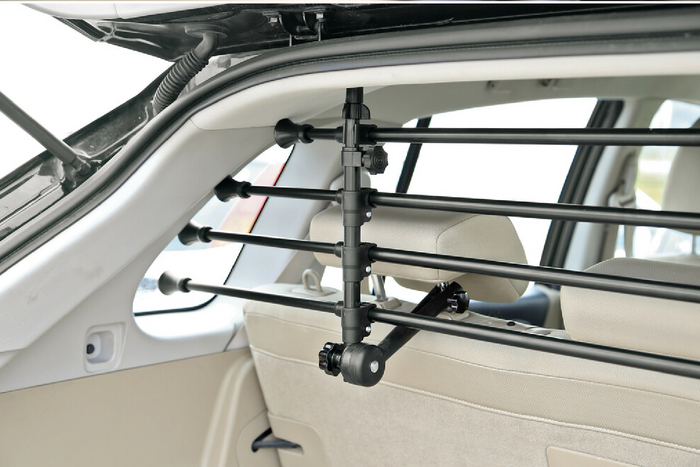 Bagasjeromsskillevegg LAMP GRG-9 Kompakt hunde-/bagasjebarriere 85–140 cm