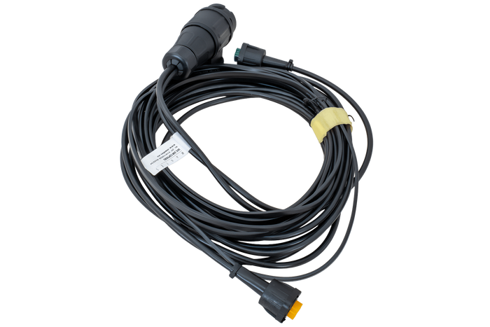 MANTES elektrisk installasjon, tilhengerledning, 4,5 m, 13-pins plugg, 2x5-pins bajonetter