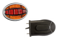 FRISTOM FT-355 LED universal baklykt med sidemonteringsbrakett
