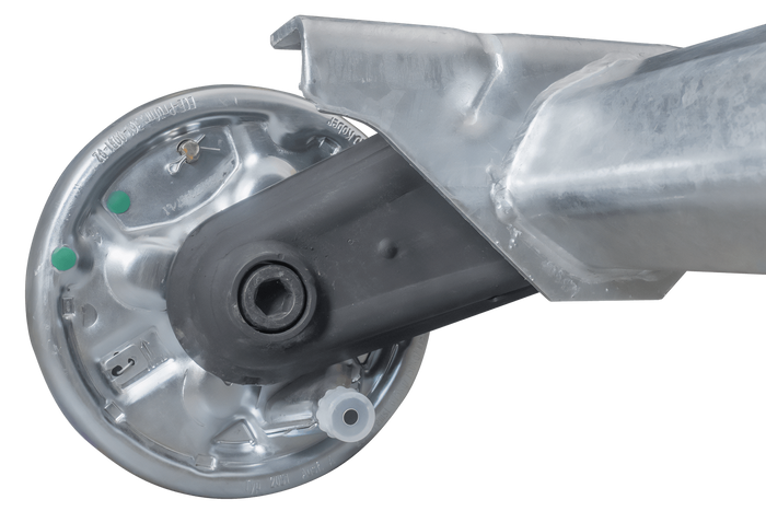 AL-KO COMPACT bremseaksel for tilhenger / bergingsbil 1350kg 1260mm 1630mm 5x112