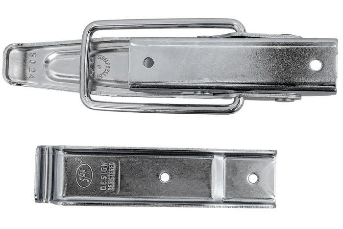 Sidefeste med STEELPRESS ZB-01+Z-02 feste for fullstendig lukking av tilhengersiden