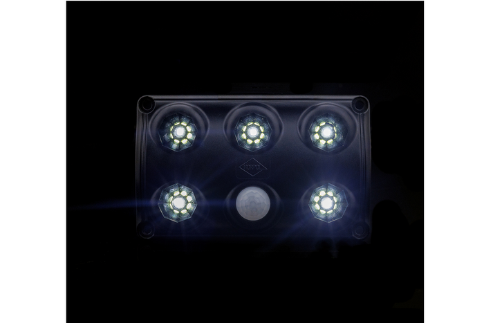HORPOL LWD2156/CZ LED 900 lm svart innvendig billampe med bevegelsessensor