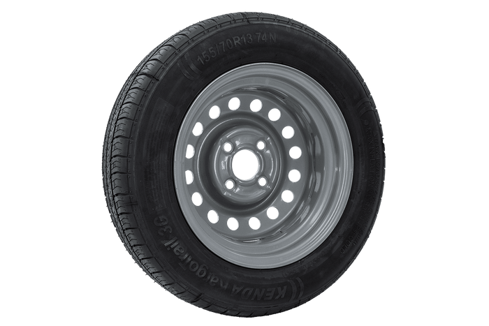 Tilhengerhjul DEKK KENDA 155/70 R13 74N KENDA FELG 4Jx13"H2 4x98 ET:30