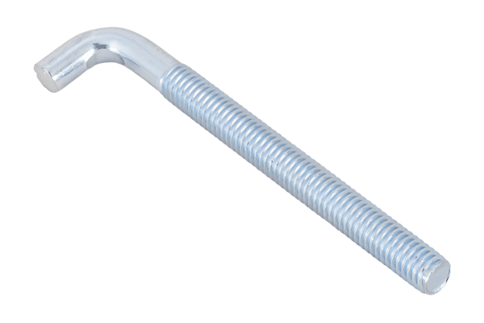 DROMET HP M6x70 konstruksjonskrok med vinklet ende (rett)