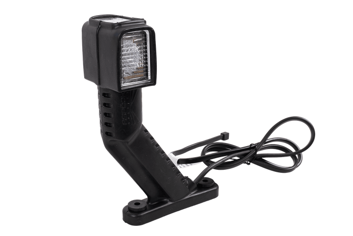 ASPÖCK SUPERPOINT IV LED høyre markeringslykt på gummiarm