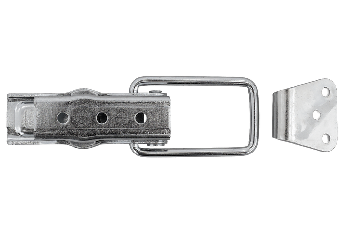 Sidekobling med STEELPRESS ZB-13A+Z-11A feste, komplett tilhengerlås med nøkkel