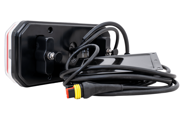 WAŚ W150DD LED-baklykt med 6 funksjoner, universal