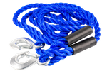 Slepetau med kroker LAMP slepestropp 4m/18mm/5t blå