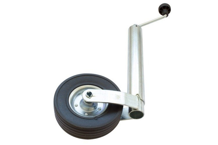 Støttehjul med klemme WINTERHOFF ST60-255SB+KLE60 250kg 60mm 525-755mm