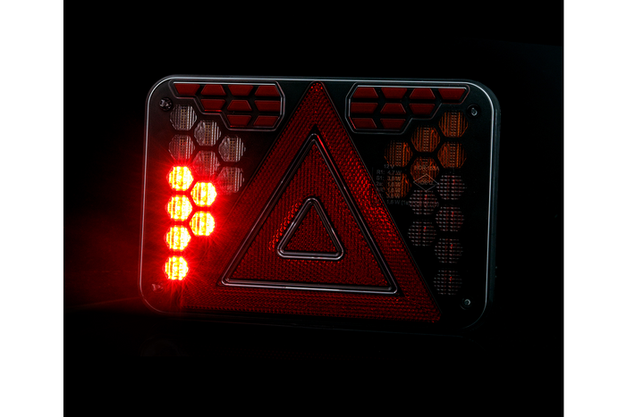 HORPOL LZD 3216 LED baklykt 7 funksjoner høyre