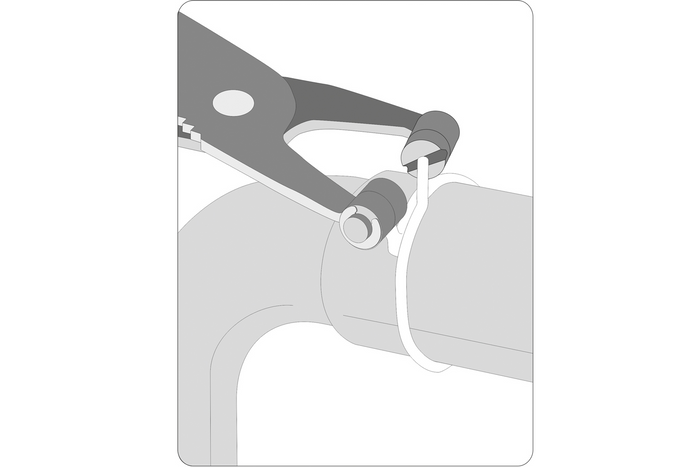 Rett tang for YATO YT-0650 ekspansjonsklemmer