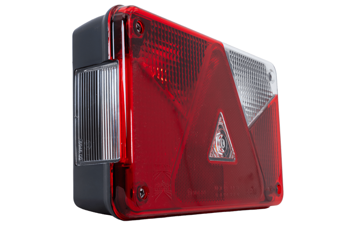 ASPÖCK Multipoint V baklykt, 7 funksjoner, høyre