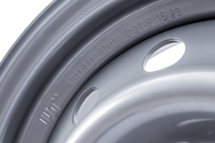 Stålfelg UNITRAILER henger 4Jx13"H2 4x100 ET:30