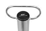 UNITRAILER faste støtter med klemmer, ringer og et sett med skruer 60 cm for 48 mm SETT 2 stk.