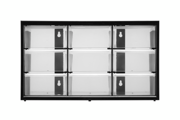 Verkstedorganisator med 9 skuffer STANLEY OPP-skap 365x210mm