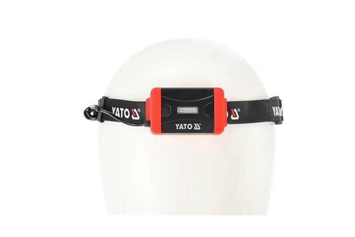 YATO YT-08596 LED-frontlykt, varsellys bak, 500 lm
