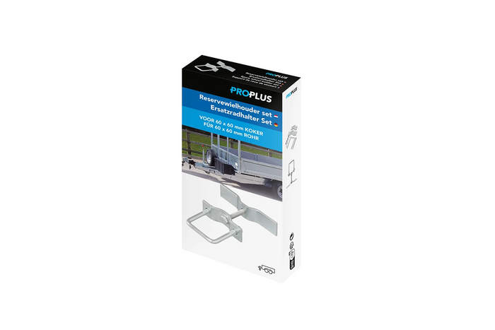ProPlus tilhenger reservehjulsfeste for 60x60mm profil