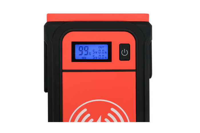 YATO YT-83085 starthjelp powerbank 16000mAh med induktiv lading