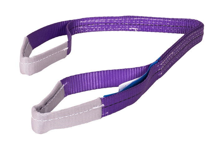 HEFFA løftebelteslynge 1m/30mm/1t med løkker