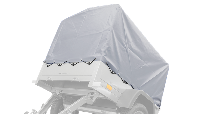 Unitrailer 1510/150 deksel KIPP H-800 GRÅ