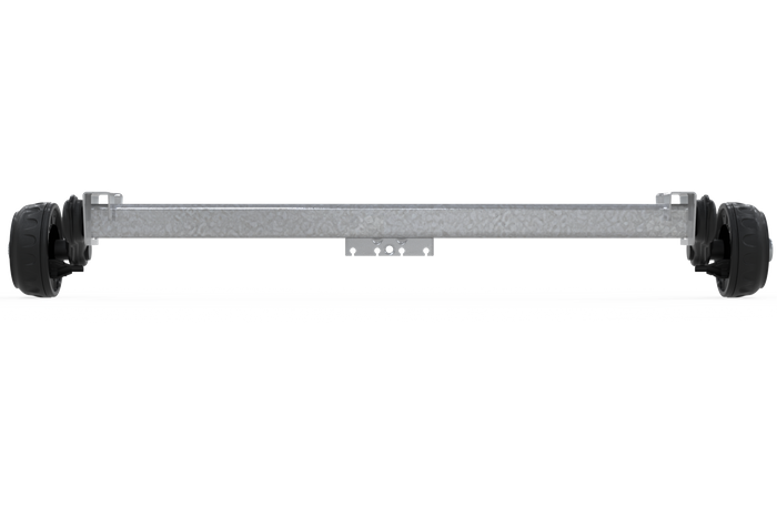 KNOTT VGB13M bremseaksel for tilhenger / bergingsbil 1350kg 900mm 1350mm 5x112