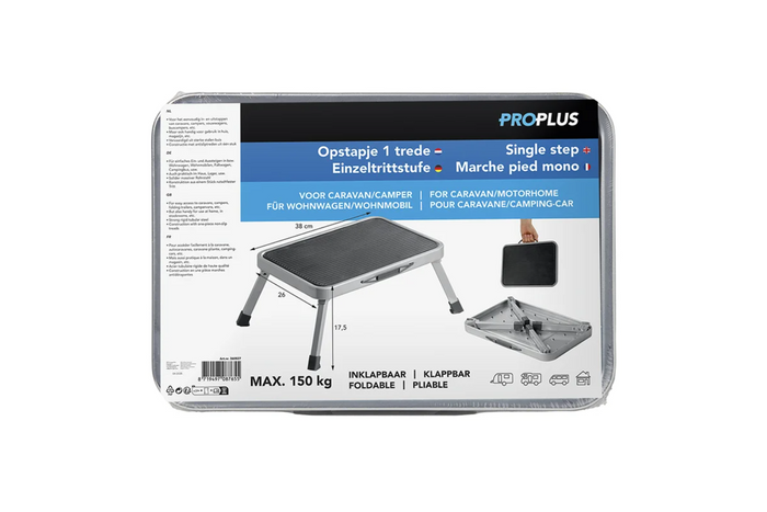 ProPlus 360827 tilhengersteg sammenleggbar plattform 150 kg