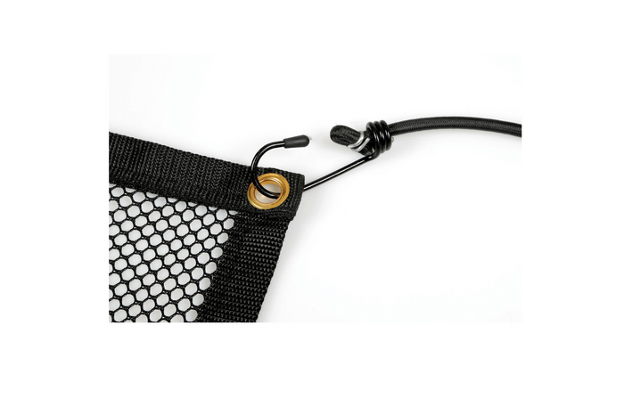 Hundeskillevegg LAMPA PET-2 nettingbarrierer festet til forsetene 115x65cm