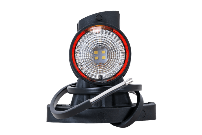 FRISTOM FT-140A LED høyre markeringslampe på gummiarm