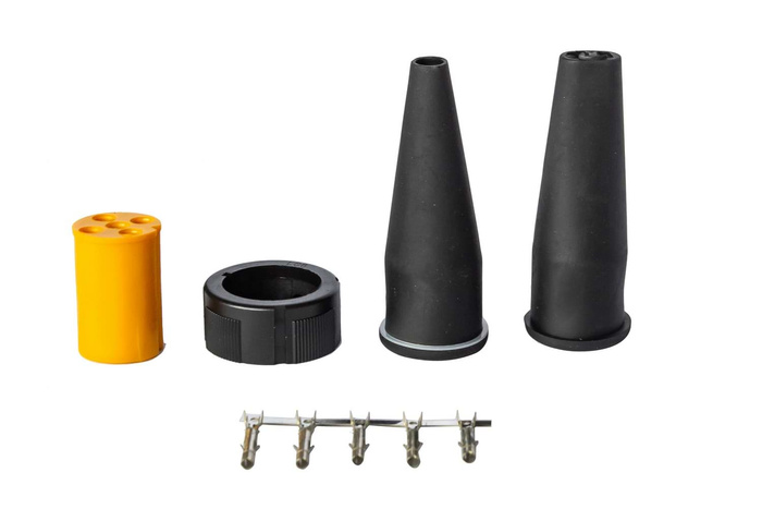 Sett med ASPÖCK-koblinger for tilhenger baklykter bajonett 5-PIN hunn