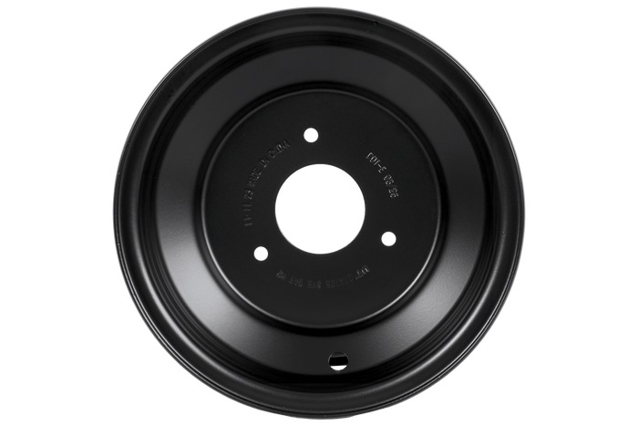 UNITRAILER stålfelg svart 5ATx8"H2 3x90 ET:-11.23